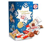 Kinder & Co - Calendario Avvento 2025, 24 Cioccolatini e Snack Assortiti Kinder & Ferrero, Edizione con Due Ricette Speciali, Idea Regalo, Confezione da 295 gr