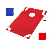 Kinder Cornhole Spiel - Leichtes Wurfspiel Boardset, Tragbari Platzsparendes Design, Inklusive Aufbewahrungstasche | Aktiver Geschicklichkeit Spielspass for Garten Camping Indoor Outdoor Familie