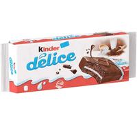 Kinder Delice Cacao - 3 confezioni da 10 pezzi da 42 g [30 pezzi, 840 g] -