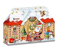 Kinder Dolce Casa - Calendario Avvento 2024, 24 Cioccolatini e Snack Assortiti Kinder, con Speciale Videomessaggio da Babbo Natale, Idea Regalo, Confezione da 234 gr