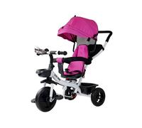 Kinder Dreirad Fahrrad Buggy Con Schiebestange UV Dach Rosa 6-60M