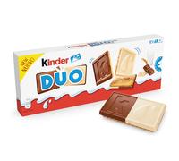Ferrero Special - Kinder Duo Biscotto Ricoperto di Cioccolato a Latte e Bianco 150 g - Novita 2022