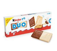 Ferrero Special - Kinder Duo Biscotto Ricoperto di Cioccolato a Latte e Bianco 150 g - Novita 2022