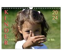 Kinder. Entdecker der Welt (Wandkalender 2026 DIN A4 quer), CALVENDO Monatskalender: Drei und Vier...So sind Wir!