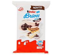 Kinder Ferrero Brioss Latte e Cacao - 4 confezioni da 10 pezzi da 29 g [40 pezzi, 1160 g]