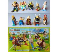 KINDER FERRERO SORPRESINE SERIE COMPLETA ASTERIX & VICHINGHI +1 CARTINA TOP RAR