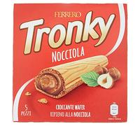 Kinder Ferrero Tronky Croccanti Wafer alla Nocciola - 10 confezioni da 5 barrette