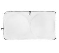 Kinder Fluff Parasole per Parabrezza di Camper | Copertura Pieghevole Per Parabrezza in Tessuto Oxford e Blocco dei Raggi UV | Parasole Per Camper, Autocaravan, Camion, Autobus, Rimorchi (249x117cm)