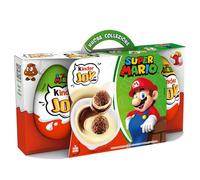Kinder Joy - Set di 3 Uova con Sorpresa, Due Croccanti Waferini Dentro a un Doppio Strato di Crema al Latte e Crema al Cacao, un Gioco, Snack Dolce Ottimo per Merenda, Confezione da 60 gr