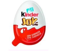 Kinder Joy Uovo di Cioccolato con Sorpresa, Confezione Singola 20g, Pack da 3