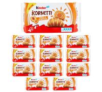 Kinder Kornetti Pesca e Albicocca 12 Confezioni di 6 Cornetti da 42 grammi