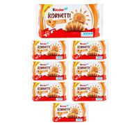 Kinder Kornetti Pesca e Albicocca 8 Confezioni di 6 Cornetti da 42 grammi