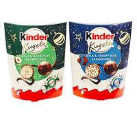 Kinder Kugeln Mix di Praline al Cioccolato a Latte e CRISPY + Cioccolato a Latte e NOCCIOLA 90g
