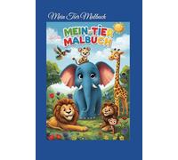 Kinder Malbuch Tiere "Zoo Tiere"