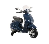 Kinder Motorrad Roller Elektroauto 2x45W LED MP3 USB LEAN TOYS Vespa