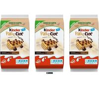 Kinder Pan e Cioc, Biscotti al Cioccolato per Bambini, Set da 3 Confezioni, 290 g