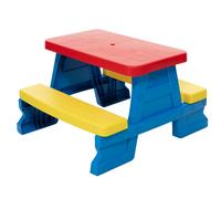 Kinder Picknicktisch Con Sedie Panchine Dorex Tavolo Gioco Blu