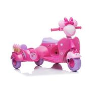 Kinder Roller Elettrici 6V LEAN TOYS 3 Ruote LED Musica Rosa
