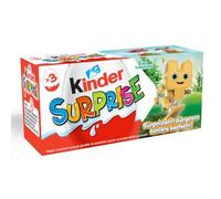Kinder Sorpresa, 3 uova di cioccolato al latte con sorpresa da 20 gr