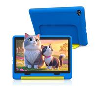 Kinder Tablet 10 Zoll Android 15 Tablets für Kinders Kids Tablet PC Octa-Core 20 GB RAM 64 GB ROM 1TB Erweiterbar 1280x800 HD-Touchscreen 5MP+8MP Parental Control 5000mAh WiFi BT Schutzhülle (Blu)