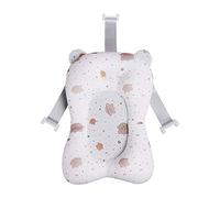 KinderALL Cuscino di supporto per il bagnetto del bambino Supporto per vasca da bagno Seggiolini per vasca da bagno per bambini da 6 mesi più neonato seggiolino per vasca da bagno bianco, taglia unica