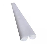 KinderCoring 2 Pezzi di Guarnizioni per Porte, per Ridurre Rumore, Luce E Odori, per Parabrezza E Guarnizione Sotto La Porta, 37 Pollici, Bianco