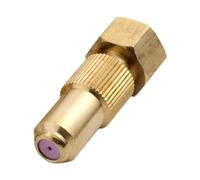KinderCoring Spraying Nozzle Tip in Ottone Resistente Punta Sostitutiva per Spruzzatore Ceramica Irrigazione Regolabile Atomizzatore Multifunzionale Controllo Faci, 1.2