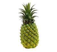 KinderCoring Statuetta Moderna di Ananas Artificiale, Oggetti Artigianali a Tema Frutta per Regali di Nozze, Articoli Educativi per Bambini, Oggetti di Scena per L, Verde 27x12 cm