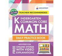 Kindergarten Common Core Math: Daily Practice Workbook | 1000+ Practice Question