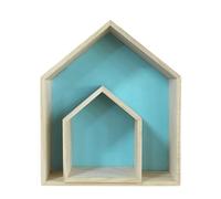 Kindergarten Cubby Rack - Holzhausregal, benutzerdefinierte Schattenbox | Naturalholz Cubby, Personalized Kids Storage Unit mit großen, kleinen Fächern für Spielzeugbücher und Baby Room Organization