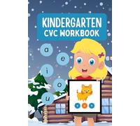 KINDERGARTEN CVC WORKBOOK FOR KIDS AGE 4-8 | GIFT FOR KIDS | Fun Phonics Practice for Early Readers