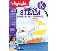 Kindergarten Hands-On STEAM Learning Fun Workbook
