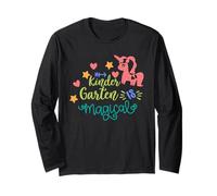 Kindergarten Is Magical Funny Back To School for Kids Maglia a Manica
