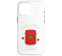 Kindergarten Is My Jam Strawberry Back to School Ragazze Ragazzi Custodia per iPhone 16 Pro Max