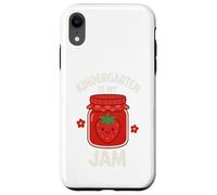Kindergarten Is My Jam Strawberry Back to School Ragazze Ragazzi Custodia per iPhone XR
