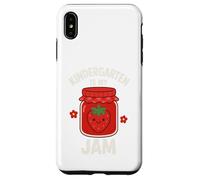 Kindergarten Is My Jam Strawberry Back to School Ragazze Ragazzi Custodia per iPhone XS Max