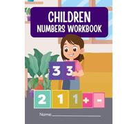 Kindergarten Math Workbook for Kids Ages 4-6: Learn to Count, Trace Numbers & Number Words 1-20 | Fun and Colorful Activities for Early Math Skills, Number Order, and More