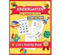 Kindergarten Numbers Fun: Trace, Color & Match