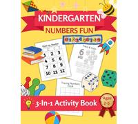 Kindergarten Numbers Fun: Trace, Color & Match
