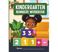 Kindergarten Numbers Workbook: Learn to Count, Trace Numbers, Write & Build Early Math Skills for Kids Ages 3-6 | Fun Preschool & Kindergarten Activity Book