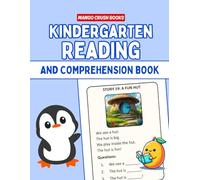 Kindergarten Reading and Comprehension Book