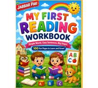 Kindergarten Reading Workbook: ABC Letters, First Words, Word Families, Picture Reading & Simple Sentences for Kids Ages 4-6