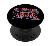 Kindergarten Squad Funny Back To School For Kids PopSockets PopGrip Adesivo