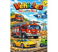 Kindergarten Vehicles Colouring Book