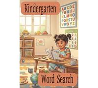 Kindergarten Word Search: Word Searches with Easy to Read Print about kindergarten, elementary school, reading and More| 6x9 inches, 63 pages | 30 + Puzzles… Gift Vacation, Holiday