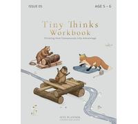 Kindergarten Workbook for 5 Year Olds: Logic Puzzles, Mazes, Math & Pattern Activities: Tiny Thinks Builders Edition Construction Edition Screen-Free ... Subtraction & Critical Thinking Skills