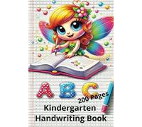 Kindergarten writing Paper: 200 Blank Pages with Dotted Lines for Handwriting Practice