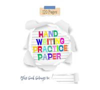 Kindergarten Writing Paper With Lines For ABC Kids: 120 Blank Pages With Dotted Lines. Handwriting Practice Paper For Kids. Learn To Write Letters And Words. Funny Scrapbook Cover.