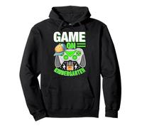Kindergartener Game On Kids Level Unlocked Back To School Felpa con Cappuccio