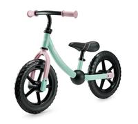Kinderkraft 2WAY Next - Bicicletta per bambini a partire dai 3 anni, leggera, ruote da 12 pollici, sella e manubrio regolabili in altezza, facile montaggio, guida limitata, impugnature in gomma, verde